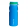 Botella térmica STANLEY IceFlow Bottle Twist Flip 0,47 l azul – doble pared con aislamiento al vacío 470 ml