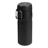 Botella térmica STANLEY The IceFlow Bottle Twist Flip 0,47 L – botella isotérmica, negro