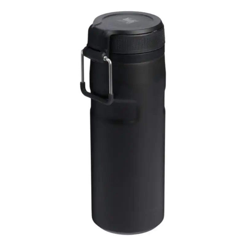 Botella térmica STANLEY The IceFlow Bottle Twist Flip 0,47 L – botella isotérmica, negro