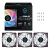 Ventilador Iceberg Thermal IceGALE Lightning ARGB 12 cm negro 3 uds.