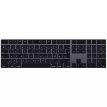 Teclado Apple Magic Keyboard universal Bluetooth QWERTY danés gris