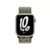 Correa para Apple Smartwatch MPHX3ZM/A — nailon, blanco y verde, muñeca 130–190 mm