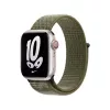 Correa para Apple Smartwatch MPHX3ZM/A — nailon, blanco y verde, muñeca 130–190 mm