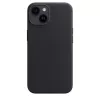 Funda Apple iPhone 14 de cuero con MagSafe medianoche negro