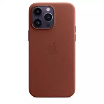 Funda de cuero con MagSafe para iPhone 14 Pro Max de Apple — marrón, para pantalla de 6,7 pulgadas