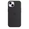 Funda de silicona con MagSafe para iPhone 14 de Apple — microfibra/silicona, 6,1 pulgadas (Midnight)