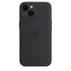 Funda de silicona con MagSafe para iPhone 14 de Apple — microfibra/silicona, 6,1 pulgadas (Midnight)