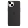 Funda de silicona con MagSafe para iPhone 14 de Apple — microfibra/silicona, 6,1 pulgadas (Midnight)