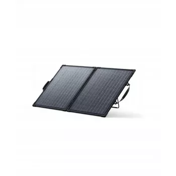 Panel solar bifacial plegable Anker Solix PS100 100W, diseño portátil plegable