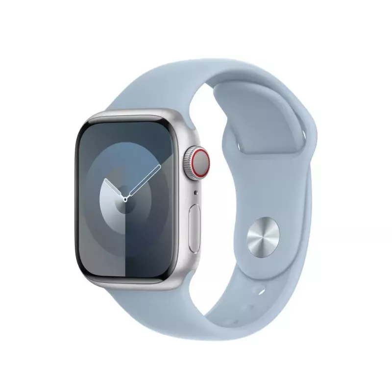 Apple Sport Band 41mm Azul claro M/L Cómoda Duradera