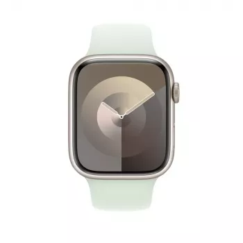 Apple Band 45 mm Soft Mint Sportarmband M/L Ajuste cómodo Color menta