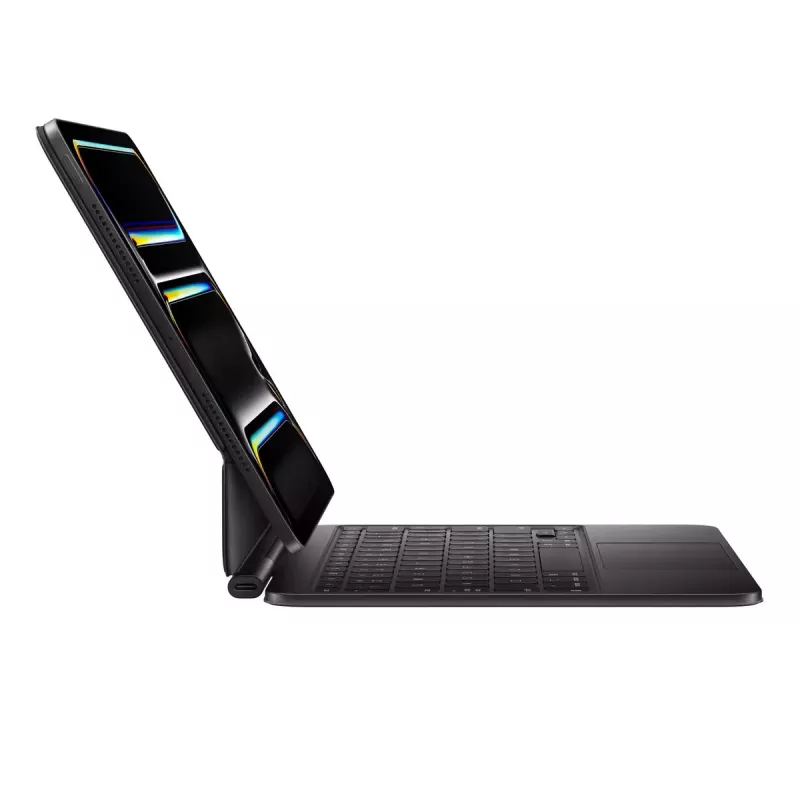 Apple Magic Keyboard QWERTY Danés Negro Inalámbrico Trackpad para iPad Pro 11