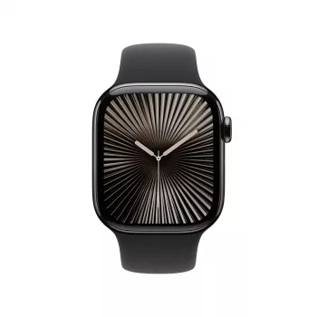 Smartwatch Apple Watch Series 10 GPS + Cellular 42mm Caja de titanio pizarra Negro