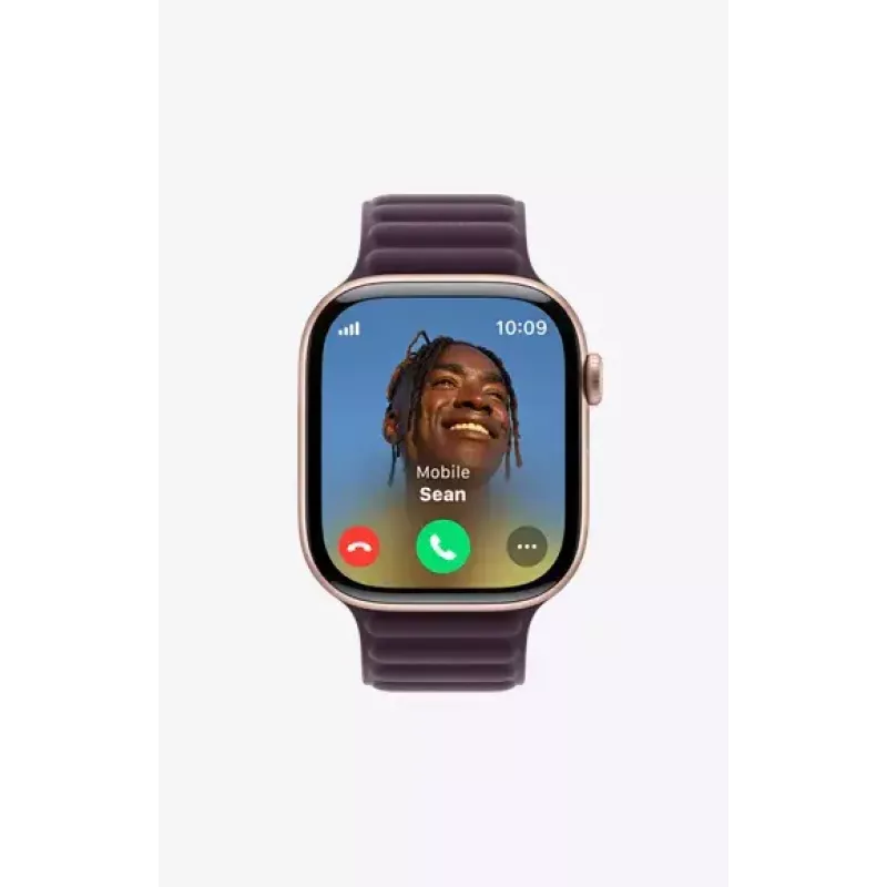 Smartwatch Apple Watch Series 10 GPS + Cellular 42mm Caja de titanio pizarra Negro