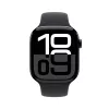 Smartwatch Apple Watch Series 10 GPS + Cellular 46 mm Caja de aluminio negro azabache con correa deportiva negra – M/L