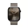 Smartwatch Apple Watch Series 10 GPS + Cellular 46mm Caja de titanio natural con Milanese Loop natural – S/M