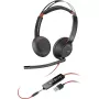 Auriculares Poly Blackwire 5220 Estéreo USB-A — conexión estéreo USB-A por cable, diadema, micrófono