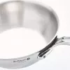 Sartén salteadora de Buyer 3736.24 redonda acero inoxidable 24 cm
