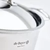 de Buyer Affinity Olla con tapa, 28 cm, acero inoxidable