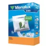 Bolsa para aspirador de cilindro Menalux 2000, tejido blanco desechable, compatible con aspiradores de cilindro