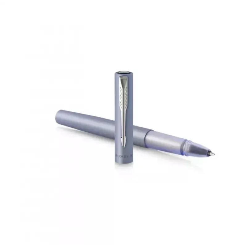 Bolígrafo Parker Vector XL azul plata acero inoxidable