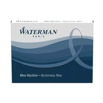 Recambio de tinta Waterman S0110910 azul 8 uds.