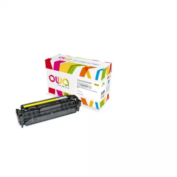 Tóner OWA Armor CE412A 2600 páginas 2300 páginas amarillo