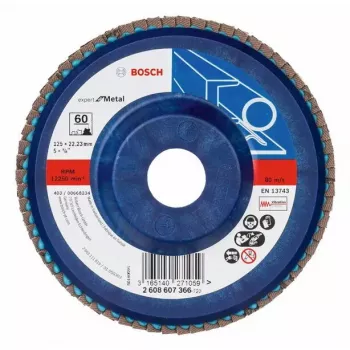 Disco de limpieza Bosch 2 608 607 366 centro plano metal