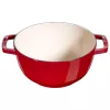 Juego de fondue Staub 18 cm Cherry, redondo 0,25 L, 187×100 mm, 4,6 kg