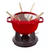 Juego de fondue Staub 18 cm Cherry, redondo 0,25 L, 187×100 mm, 4,6 kg