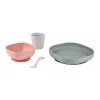 Juego de cubiertos Beaba 913507 4 piezas seguro para niños pequeños