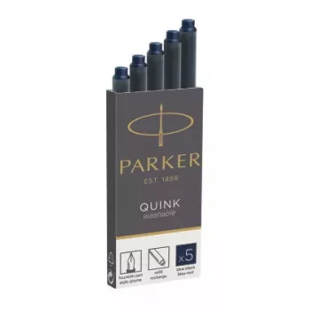 Recambio de tinta Parker 1950385 negro, azul 5 uds.