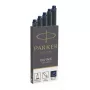 Recambio de tinta Parker 1950385 negro, azul 5 uds.