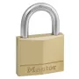 Candado MASTER LOCK 40 mm cuerpo macizo de latón con llave igualada