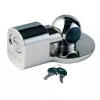 Candado para enganche MASTER LOCK universal para enganche de remolque plateado llave plana