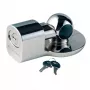 Candado para enganche MASTER LOCK universal para enganche de remolque plateado llave plana