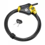 Cable de seguridad ajustable Python MASTER LOCK 1,8 m x 10 mm negro amarillo