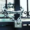 Candado MASTER LOCK 680EURD 80 mm acero templado, arco recubierto