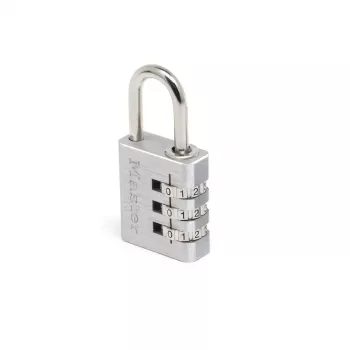 Candado MASTER LOCK 7630EURD 30 mm carcasa de aluminio combinación autorregulable