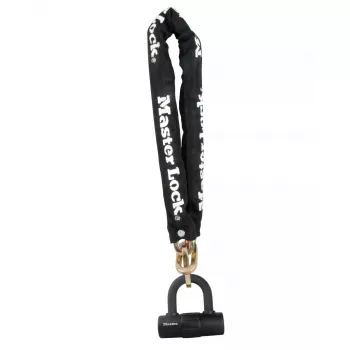 Candado de cadena MASTER LOCK 90 cm de largo x 10 mm de diámetro acero templado