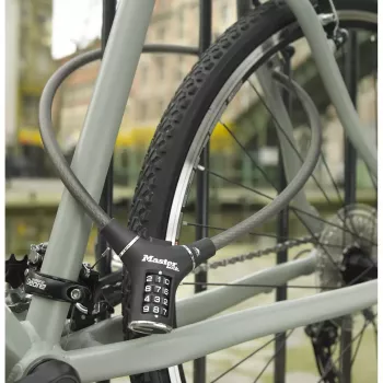 Cable de seguridad MASTER LOCK 8229EURDPRO negro 0,9 m