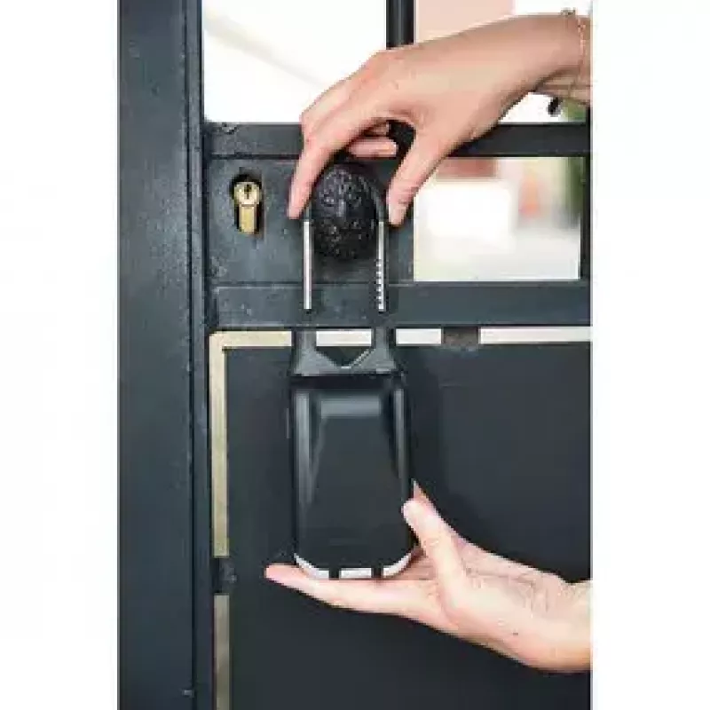 Caja fuerte portátil MASTER LOCK 5420EURD con cerradura de combinación gris