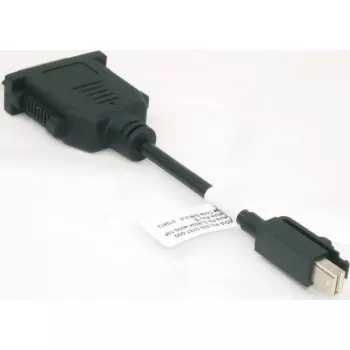 Adaptador de cable PNY mDP a DVI-D Single Link QSP-MINIDP/DVIV3 — conector macho Mini DisplayPort (mDP) a conector hembra DVI-D