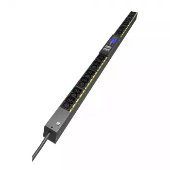 Unidad de distribución de energía Eaton EVMAFC20A PDU 24 tomas de CA 22,5HE negro