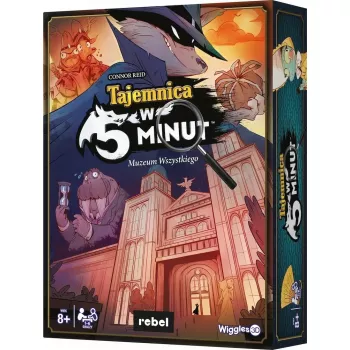 Juego de mesa Rebel GXP-891805 Mystery in 5 Minutes — juego de deducción rápido