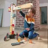 JANOD Grúa grande multicolor madera de haya 3-8 años