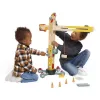 JANOD Grúa grande multicolor madera de haya 3-8 años