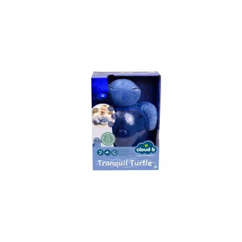 Luz de noche de pie Cloud B Tranquil Turtle azul apagado automático