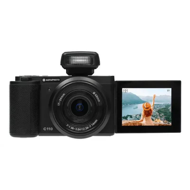 Cámara compacta AgfaPhoto Realishot C110 – 24 MP, CMOS de 1/3,06