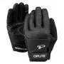 Guantes de simracing Oplite L negros piel sintética poliéster silicona spandex
